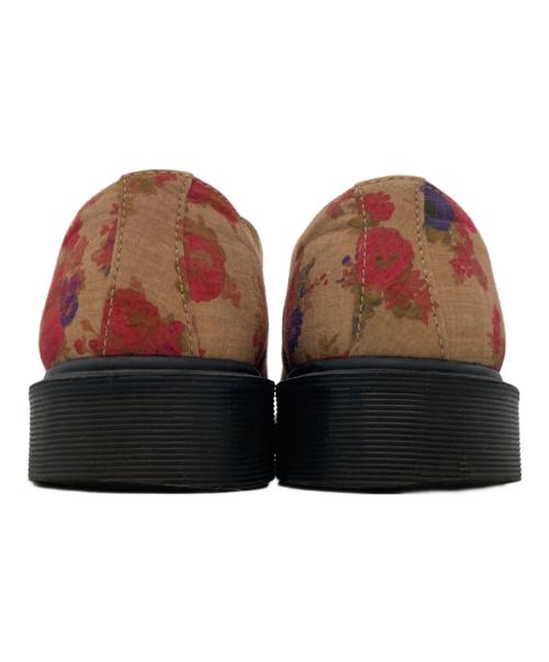 Dr.Martens（ドクターマーチン）Dr.Martens (ドクターマーチン) 3ホールシューズ ブラウン×ピンク サイズ:UK 6の古着・服飾アイテム