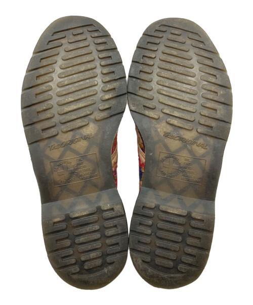 Dr.Martens（ドクターマーチン）Dr.Martens (ドクターマーチン) 3ホールシューズ ブラウン×ピンク サイズ:UK 6の古着・服飾アイテム