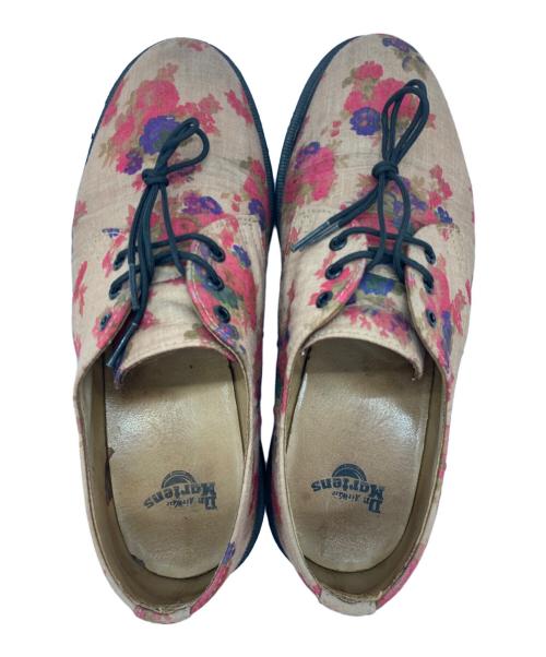 Dr.Martens（ドクターマーチン）Dr.Martens (ドクターマーチン) 3ホールシューズ ブラウン×ピンク サイズ:UK 6の古着・服飾アイテム