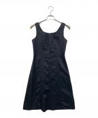 La Mode BALENCIAGAラモード バレンシアガ）の古着「ノースリーブワンピース」｜ブラック