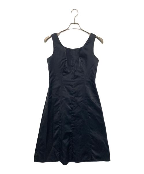La Mode BALENCIAGA（ラモード バレンシアガ）La Mode BALENCIAGA (ラモード バレンシアガ) ノースリーブワンピース ブラック サイズ:38の古着・服飾アイテム