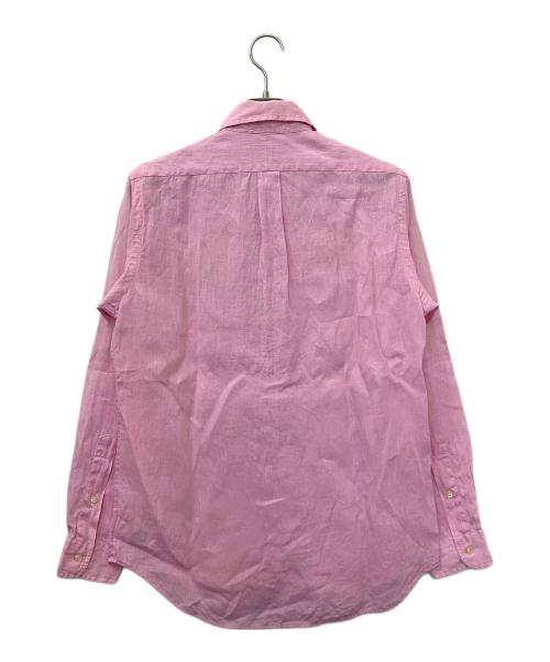 RALPH LAUREN（ラルフローレン）RALPH LAUREN (ラルフローレン) リネンシャツ ピンク サイズ:SPの古着・服飾アイテム