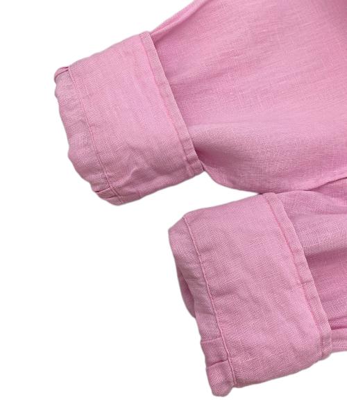 RALPH LAUREN（ラルフローレン）RALPH LAUREN (ラルフローレン) リネンシャツ ピンク サイズ:SPの古着・服飾アイテム