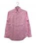 RALPH LAUREN（ラルフローレン）の古着「リネンシャツ」｜ピンク