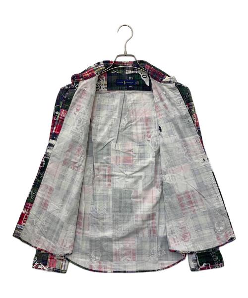 RALPH LAUREN（ラルフローレン）RALPH LAUREN (ラルフローレン) パッチワークボタンダウンシャツ マルチカラー サイズ:SPの古着・服飾アイテム