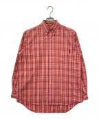 WONDERFUL WORLDワンダフルワールド）の古着「チェックシャツ」｜レッド