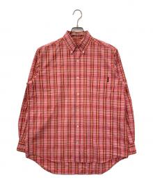 WONDERFUL WORLD（ワンダフルワールド）の古着「チェックシャツ」｜レッド