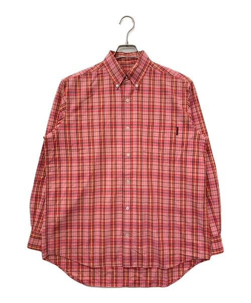 WONDERFUL WORLD（ワンダフルワールド）WONDERFUL WORLD (ワンダフルワールド) チェックシャツ レッド サイズ:-の古着・服飾アイテム
