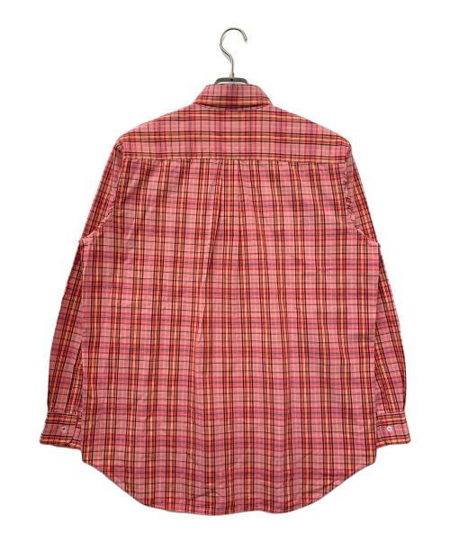 WONDERFUL WORLD（ワンダフルワールド）WONDERFUL WORLD (ワンダフルワールド) チェックシャツ レッド サイズ:-の古着・服飾アイテム