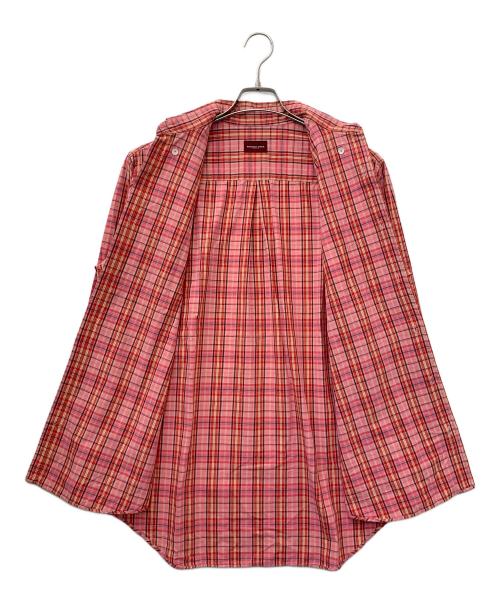 WONDERFUL WORLD（ワンダフルワールド）WONDERFUL WORLD (ワンダフルワールド) チェックシャツ レッド サイズ:-の古着・服飾アイテム