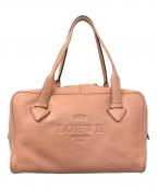LOEWEロエベ）の古着「レザーハンドバッグ」｜ピンク