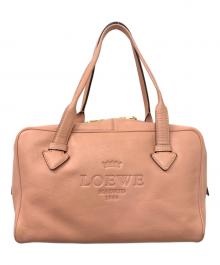 LOEWE（ロエベ）の古着「レザーハンドバッグ」｜ピンク