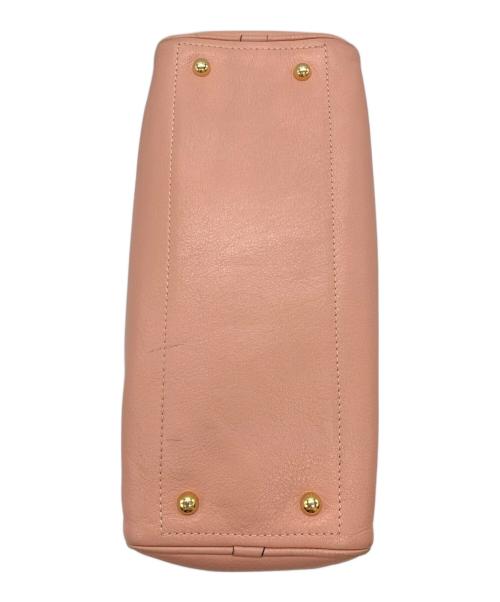 LOEWE（ロエベ）LOEWE (ロエベ) レザーハンドバッグ ピンクの古着・服飾アイテム