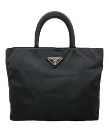 PRADA（プラダ）の古着「ナイロンミニトートバッグ」｜ブラック