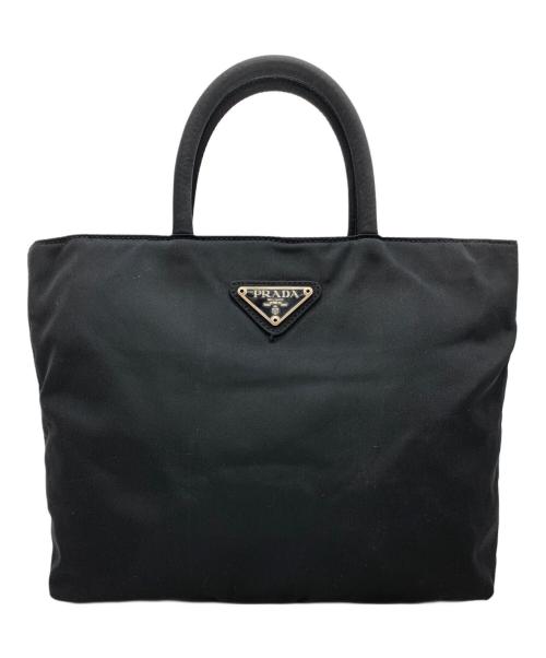 PRADA（プラダ）PRADA (プラダ) ナイロンミニトートバッグ ブラックの古着・服飾アイテム