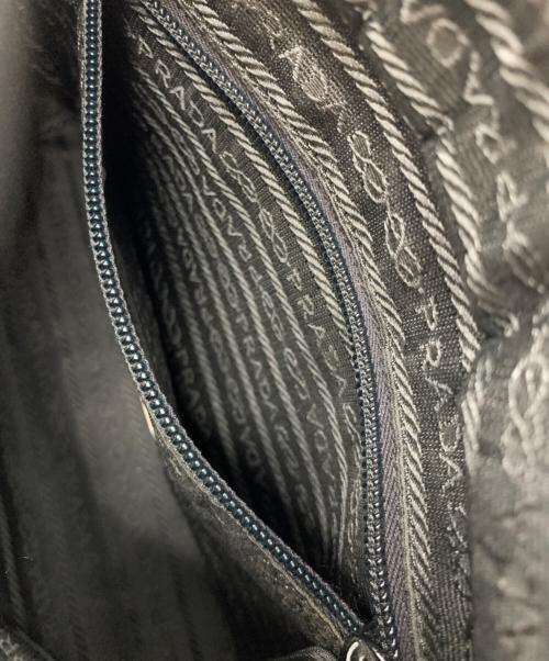 PRADA（プラダ）PRADA (プラダ) ナイロンミニトートバッグ ブラックの古着・服飾アイテム