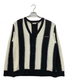 CarHartt（カーハート）の古着「MANFORD CARDIGAN」｜ホワイト×ブラック
