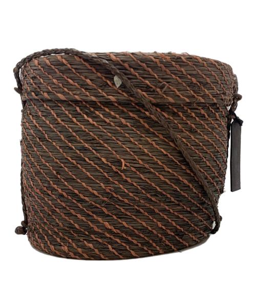 HELEN KAMINSKI（ヘレンカミンスキー）HELEN KAMINSKI (ヘレンカミンスキー) ショルダーバッグ ブラウンの古着・服飾アイテム