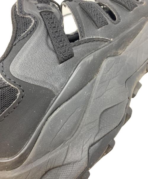 THE NORTH FACE（ザ ノース フェイス）THE NORTH FACE (ザ ノース フェイス) ローカットスニーカー ブラック サイズ:24の古着・服飾アイテム