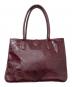LONGCHAMP (ロンシャン) 型押しトートバッグ パープル：5000円