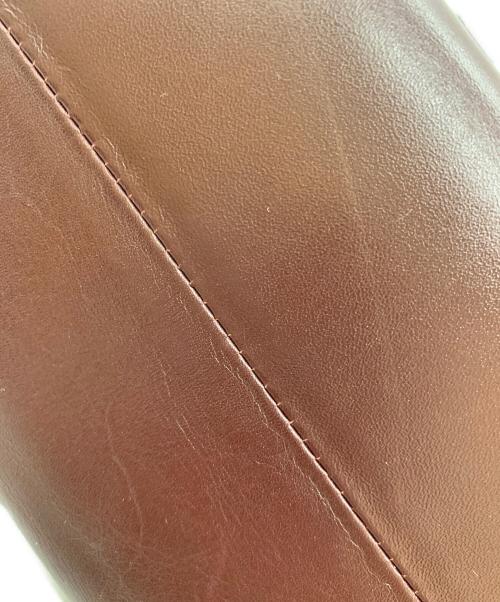 MOTHERHOUSE（マザーハウス）MOTHERHOUSE (マザーハウス) レザートートバッグ バーガンディーの古着・服飾アイテム