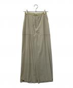 FEMMENTファモン）の古着「ドライポリエステルベイカーパンツ」｜グリーン