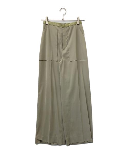 FEMMENT（ファモン）FEMMENT (ファモン) ドライポリエステルベイカーパンツ グリーン サイズ:1の古着・服飾アイテム