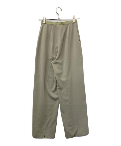 FEMMENT（ファモン）FEMMENT (ファモン) ドライポリエステルベイカーパンツ グリーン サイズ:1の古着・服飾アイテム