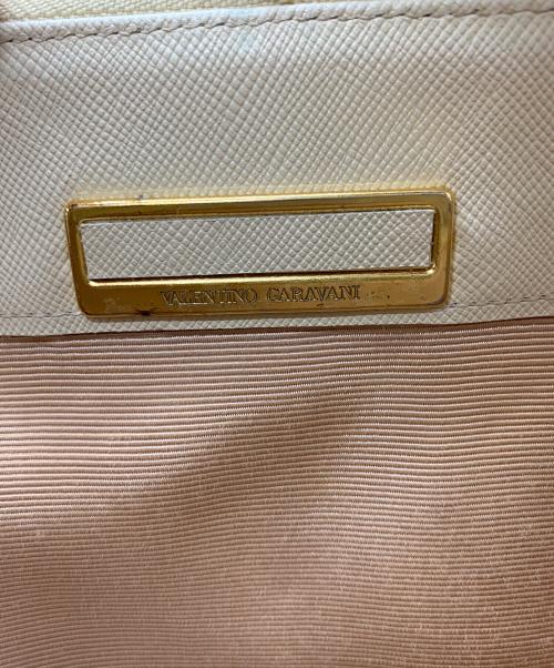 VALENTINO GARAVANI（ヴァレンティノ・ガラヴァーニ）VALENTINO GARAVANI (ヴァレンティノ・ガラヴァーニ) 2WAYバッグ ホワイトの古着・服飾アイテム