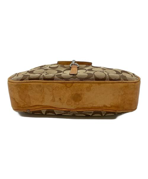 COACH（コーチ）COACH (コーチ) ショルダーバッグ ベージュ×ブラウンの古着・服飾アイテム