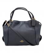 COACHコーチ）の古着「2WAYバッグ」｜ネイビー