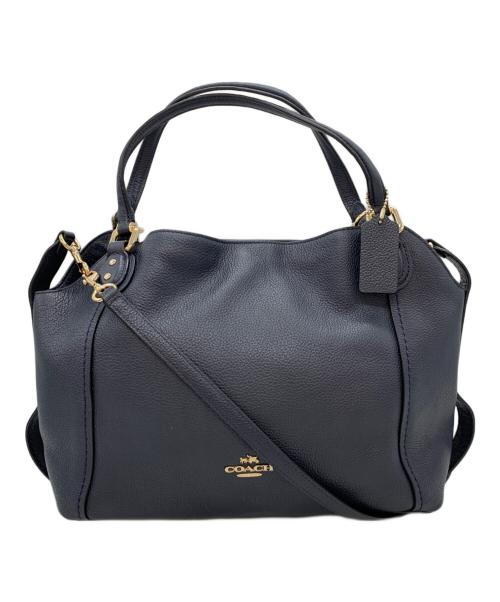 COACH（コーチ）COACH (コーチ) 2WAYバッグ ネイビーの古着・服飾アイテム