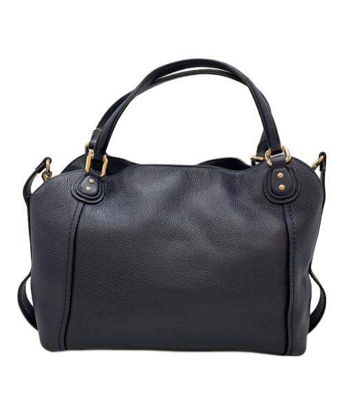 COACH（コーチ）COACH (コーチ) 2WAYバッグ ネイビーの古着・服飾アイテム