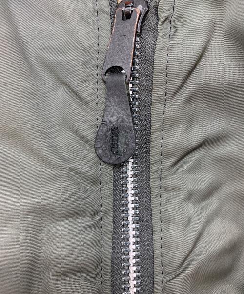 ALPHA（アルファ）ALPHA (アルファ) MA-1ジャケット カーキ サイズ:Lの古着・服飾アイテム