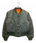 ALPHA（アルファ）の古着「MA-1ジャケット」｜カーキ
