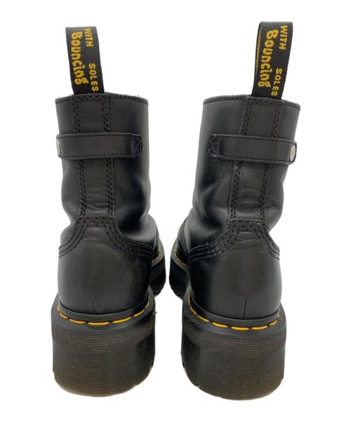 Dr.Martens（ドクターマーチン）Dr.Martens (ドクターマーチン) JETTA フロント ジップ ブーツ ブラック サイズ:UK6の古着・服飾アイテム
