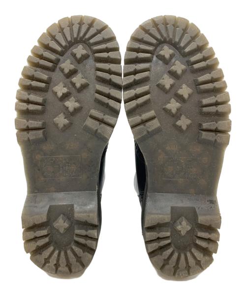 Dr.Martens（ドクターマーチン）Dr.Martens (ドクターマーチン) JETTA フロント ジップ ブーツ ブラック サイズ:UK6の古着・服飾アイテム