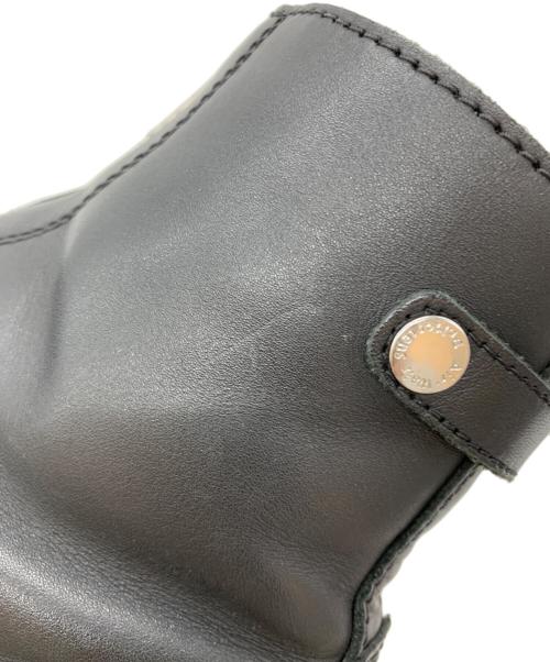 Dr.Martens（ドクターマーチン）Dr.Martens (ドクターマーチン) JETTA フロント ジップ ブーツ ブラック サイズ:UK6の古着・服飾アイテム