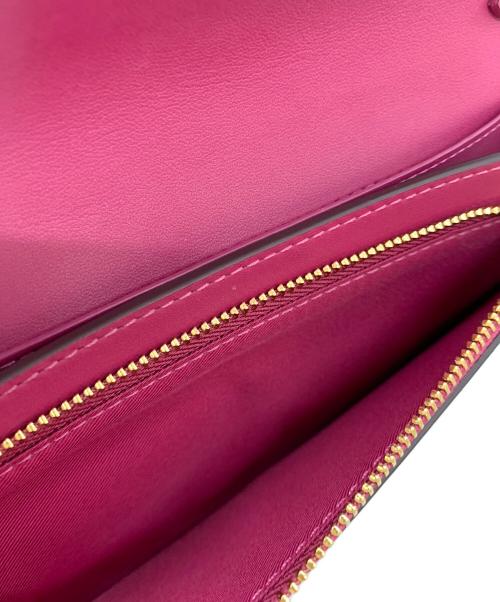 COACH（コーチ）COACH (コーチ) クラッチショルダー ブラウン×ピンクの古着・服飾アイテム