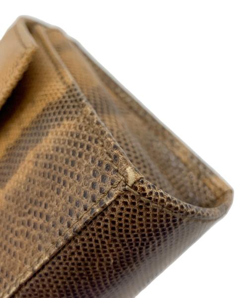 Salvatore Ferragamo（サルヴァトーレ フェラガモ）Salvatore Ferragamo (サルヴァトーレ フェラガモ) ガンチーニ ミニチェーンショルダーバッグ ブラウンの古着・服飾アイテム