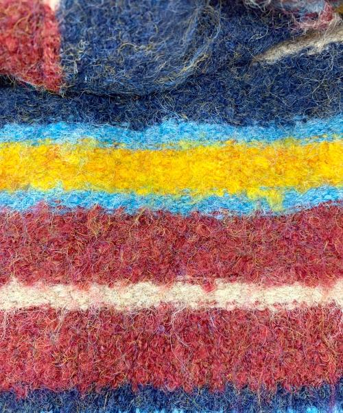 glamb（グラム）glamb (グラム) Glamour Border Cardigan マルチカラー サイズ:Sの古着・服飾アイテム