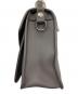 中古・古着 LONGCHAMP (ロンシャン) レザーショルダーバッグ グレー：18000円