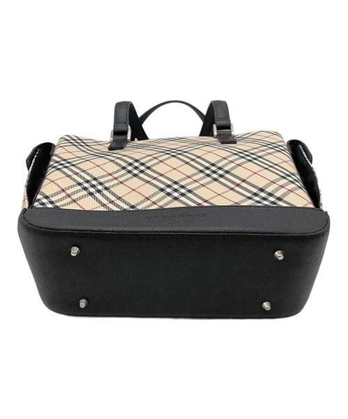 BURBERRY（バーバリー）BURBERRY (バーバリー) ノバチェックトートバッグ ベージュ×ブラックの古着・服飾アイテム