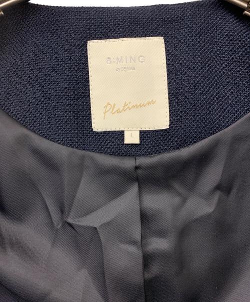 B:MING by BEAMS（ビーミングバイビームス）B:MING by BEAMS (ビーミングバイビームス) セットアップスーツ ネイビー サイズ:Lの古着・服飾アイテム