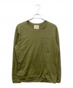 Snow peakスノーピーク）の古着「Flexible Insulated Pullover」｜カーキ