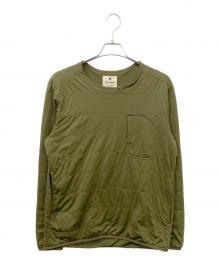Snow peak（スノーピーク）の古着「Flexible Insulated Pullover」｜カーキ