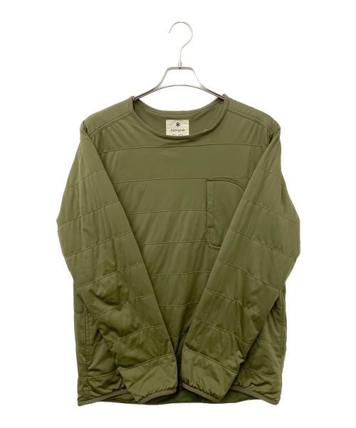 Snow peak（スノーピーク）Snow peak (スノーピーク) Flexible Insulated Pullover カーキ サイズ:Lの古着・服飾アイテム