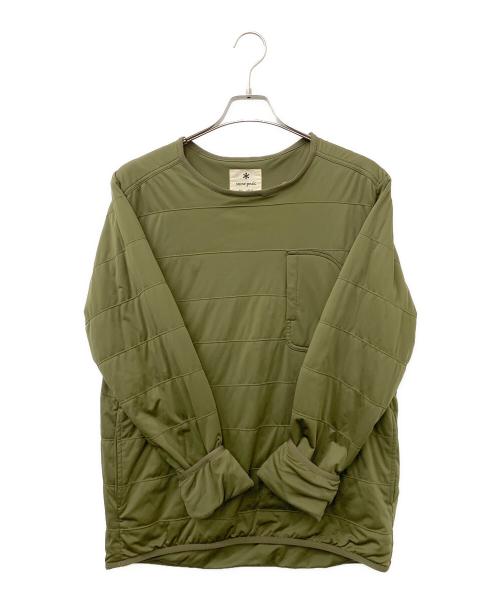 Snow peak（スノーピーク）Snow peak (スノーピーク) Flexible Insulated Pullover カーキ サイズ:Lの古着・服飾アイテム