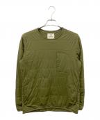 Snow peakスノーピーク）の古着「Flexible Insulated Pullover」｜カーキ