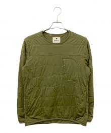 Snow peak（スノーピーク）の古着「Flexible Insulated Pullover」｜カーキ